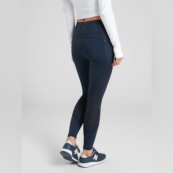 Athleta Pants - Athleta contender laser cut 7/8 tight